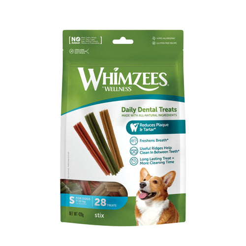 Whimzees - Stix S - Kauwsnacks - 11,9cm - 1st