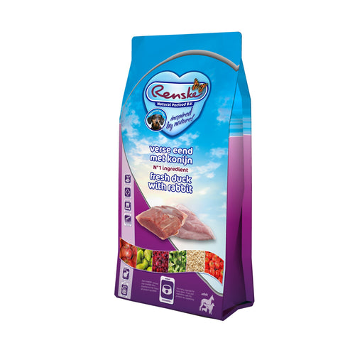 Renske - Super Premium Eend en Konijn - 12kg
