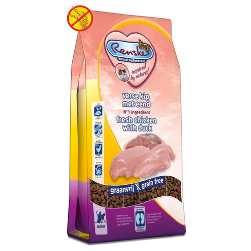Renske - Kat Senior Verse Kip&Eend - 6kg