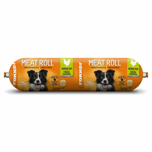 Fokker - Meatroll Kip&Zalm 800g