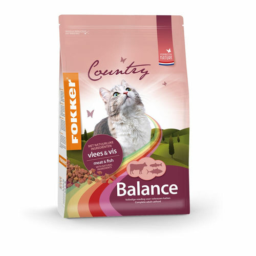 Fokker - Country Balance Cat Vlees&Vis - 2.5kg