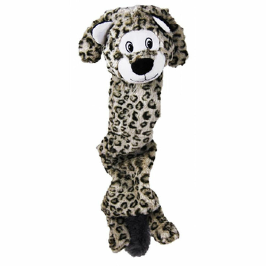 Kong - Stretchezz Jumbo Luipaard XL - Hondenspeelgoed - 58 cm