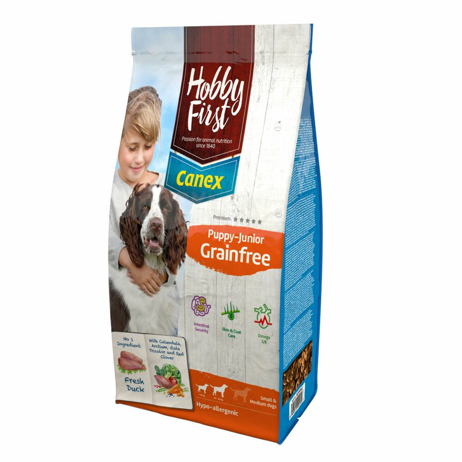 Hobby First - Canex Puppy - Junior Grainfree Eend - 12kg