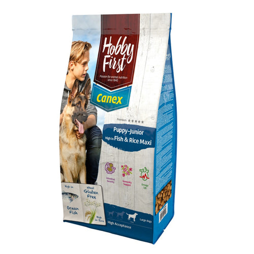 Hobby First - Canex Puppy - Junior High F & R Maxi - Oceaanvis Rijst 12kg