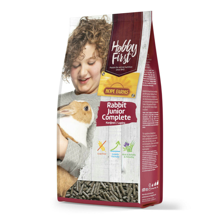 Hobby First - Hope Farms Rabbit Junior Complete - Konijnenvoer - 1.5kg