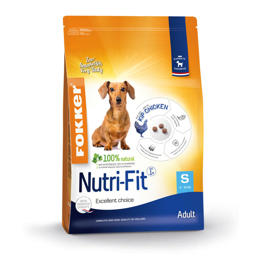 Fokker - Dog Nutri - Fit M Kip - Hondenvoer - 2.5kg