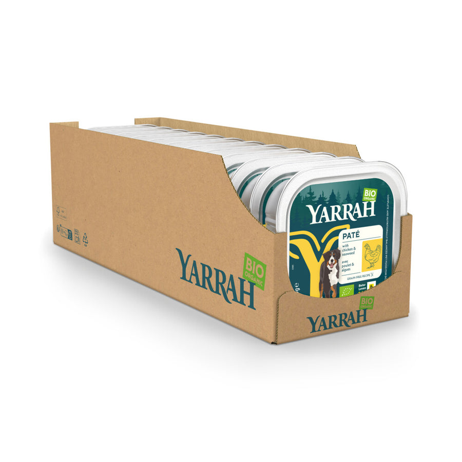 Yarrah - welness pate biologische kip à 400g