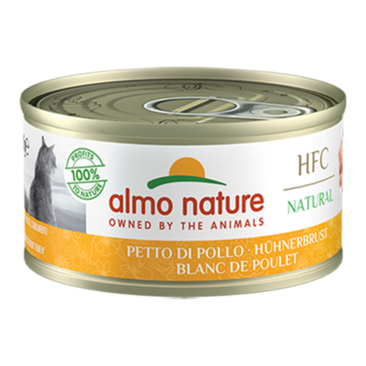 Almo Nature - HFC Natural Kipfilet Voordeelbundel - 12 x 70 g