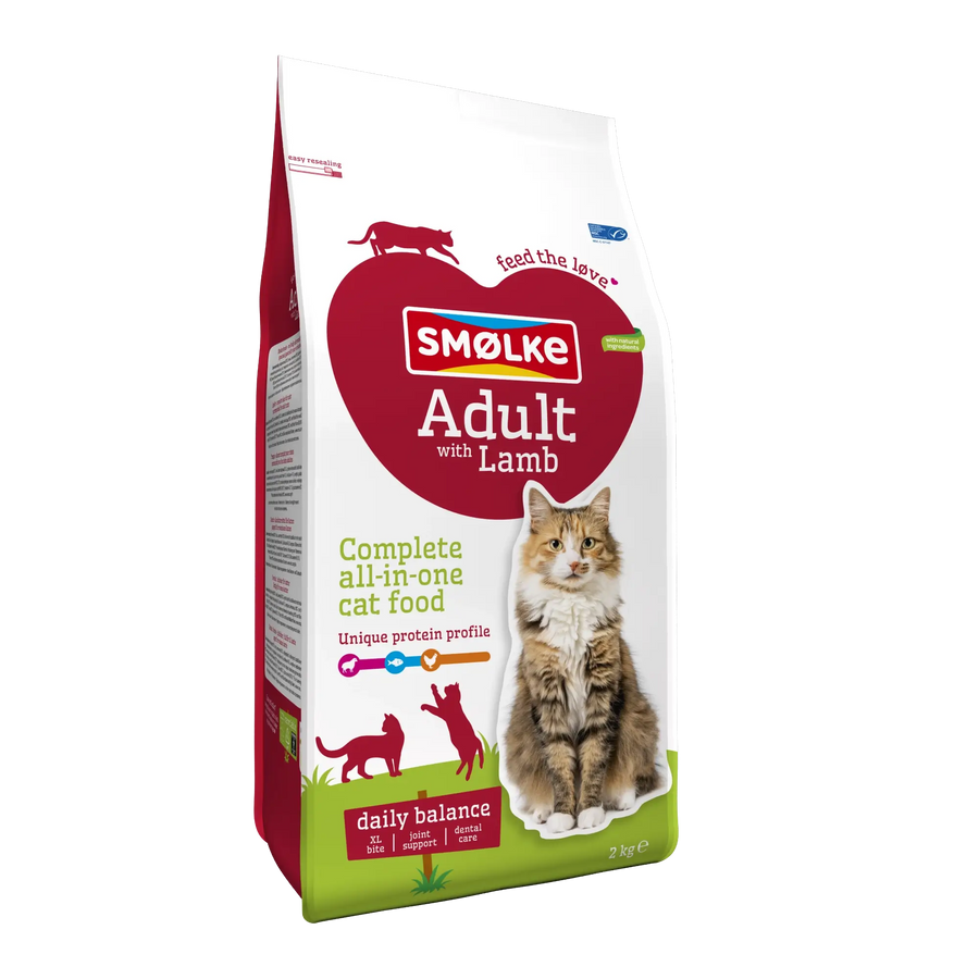 Smolke - Adult Lamb & Rice 10kg - Kat