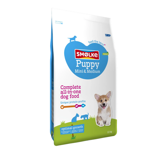 Smolke - Smølke Puppy mini & Medium 12kg