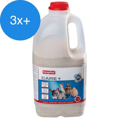 Beaphar Care+ - Chinchilla Badzand - 2L - Voordeelbundel