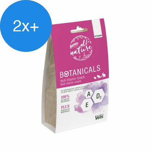 Bunny Nature - Botanicals Multivitamine Snack 150g - Voordeelbundel