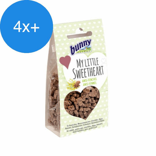 Bunny Nature - My Little Sweetheart Anijsvenkel - Knaagdierensnacks - 30g - Voordeelbundel