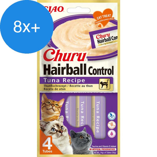 Ciao - Inaba Churu Purée - Tonijn Jacobsschelp 70g - Voordeelbundel
