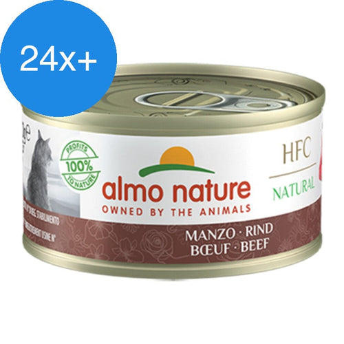 Almo Nature - HFC Natural - Kattenvoer - Rund - 70g - Voordeelbundel