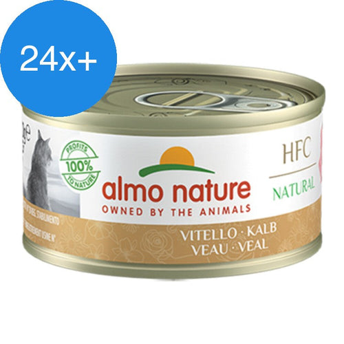 Almo Nature - HFC Natural - Kattenvoer - Kalfsvlees - 70g - Voordeelbundel