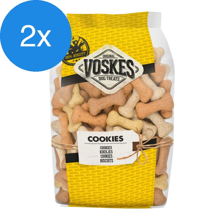 Voskes - Kluifjes 4 Mix Voordeelbundel - 2 x 750 g