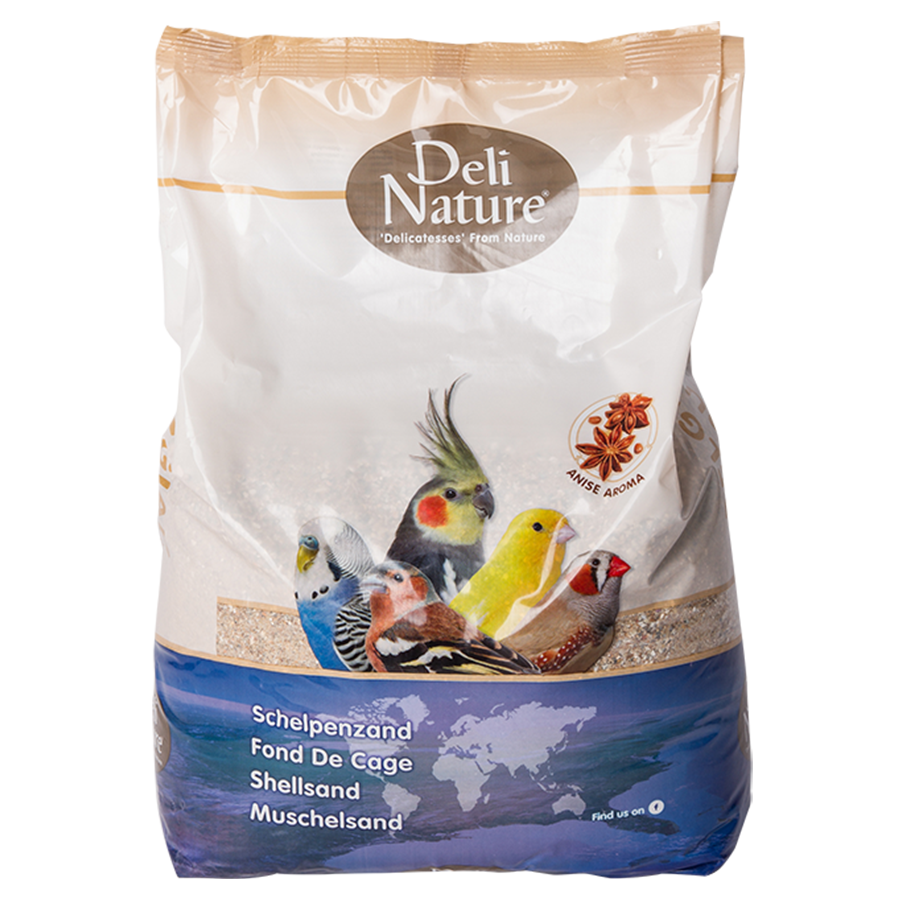Deli Nature - Schelpenzand Bruin 5kg