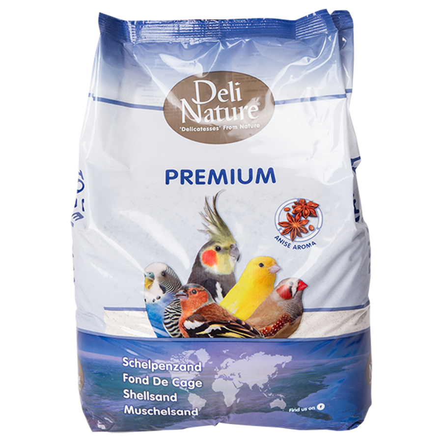 Deli Nature - Schelpenzand Premium Wit 5kg