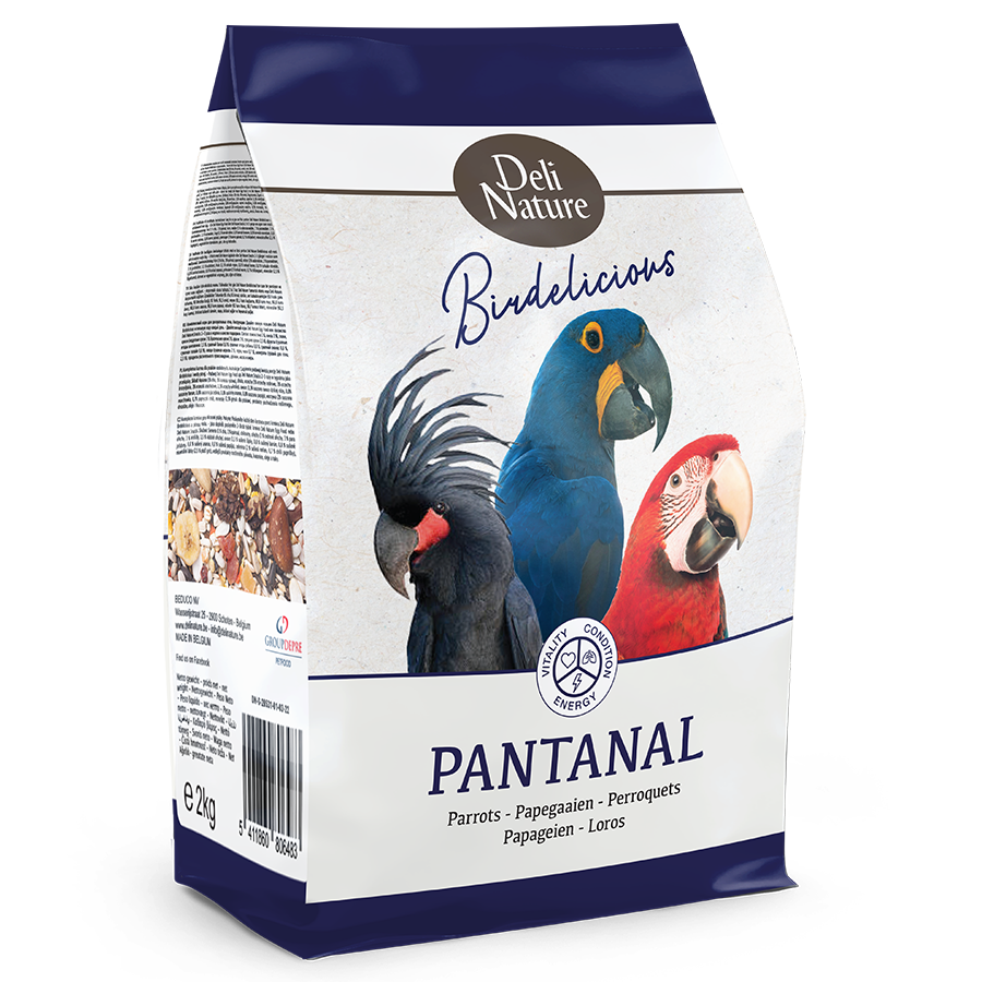 Deli Nature - Papegaaien Pantanal Birdelicous - 2kg