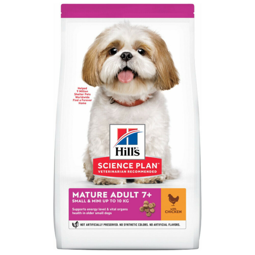 Hill's Canine - Science Plan - Dog food - Mature 7+ Adult - Small & Mini - Chicken
