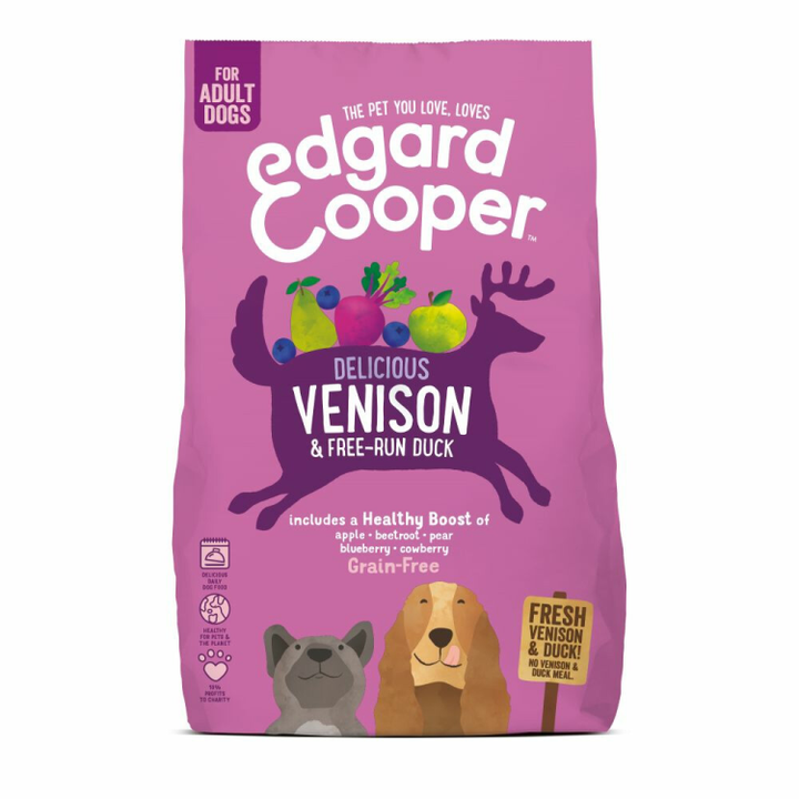 Edgard & Cooper - Dog Food - Deer & Free-range Duck