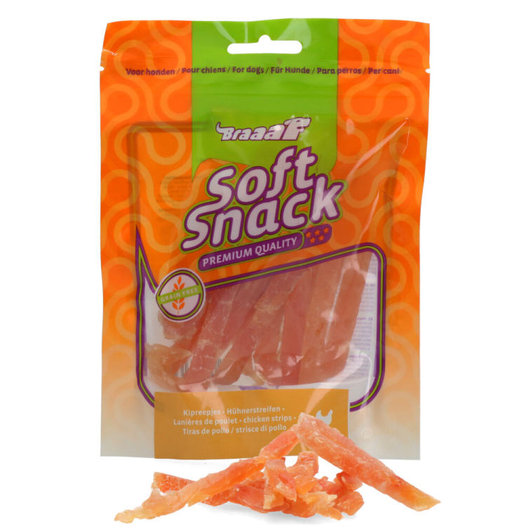 Braaaf - Chicken Strips - Dog Snack - 85g