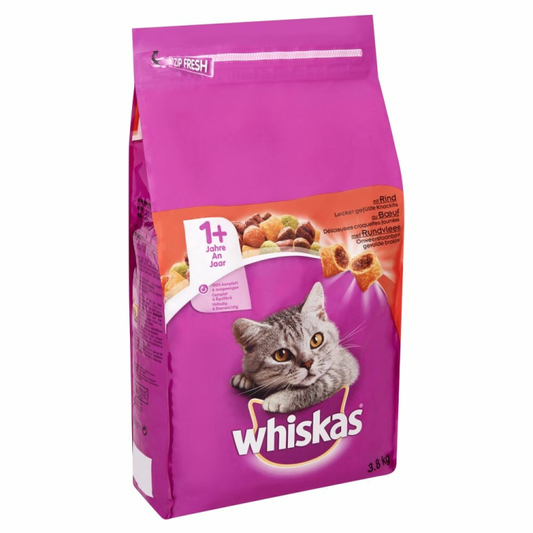 Whiskas - Adult Rind - Katzenfutter - 3,8 kg