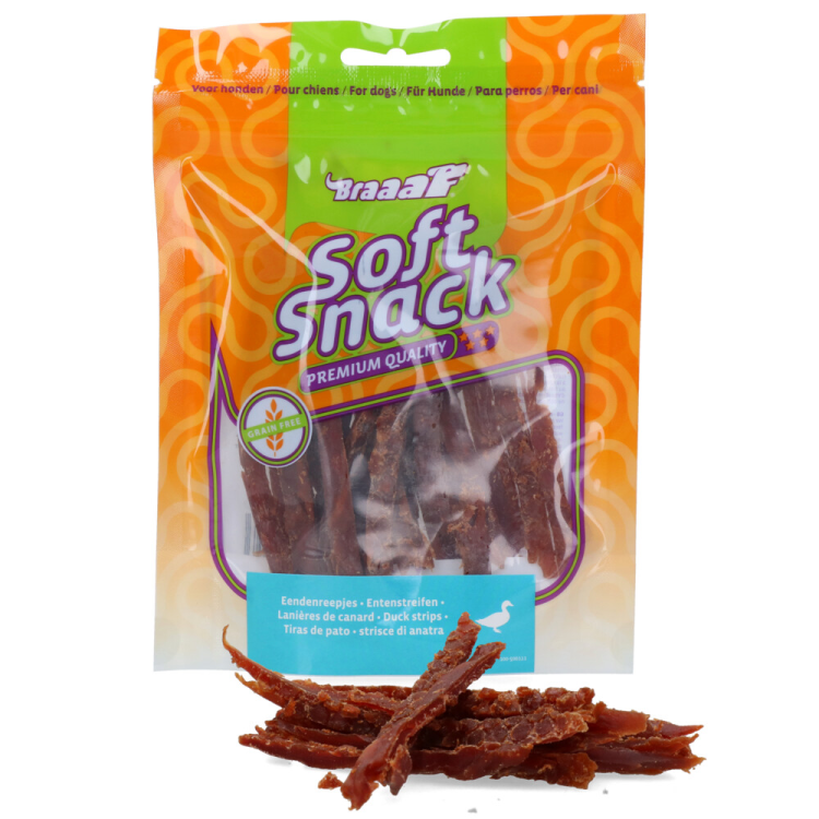 Braaaf – Entenstreifen – Hundesnack – 85 g
