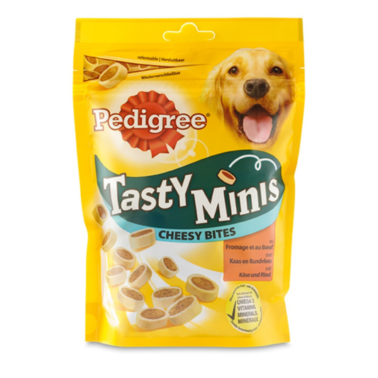 Pedigree - Tasty Mini's Cheesy Bites - Hundesnacks -140g