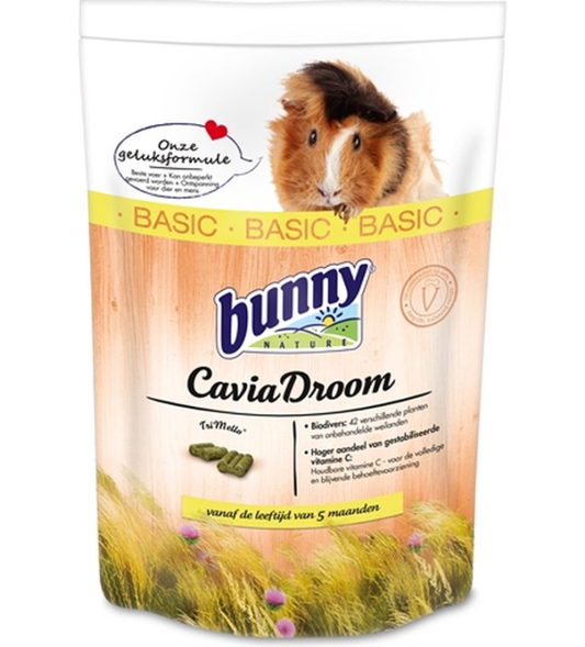 Bunny Nature - Caviadroom Basic - Caviavoer - 1.5kg
