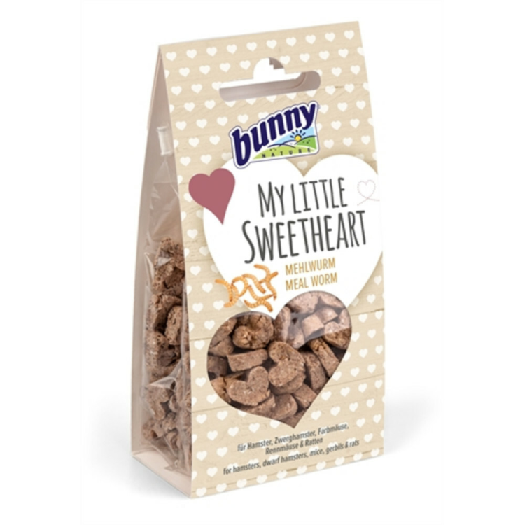 Bunny Nature - My Little Sweetheart Meelworm - Knaagdierensnacks - 30g