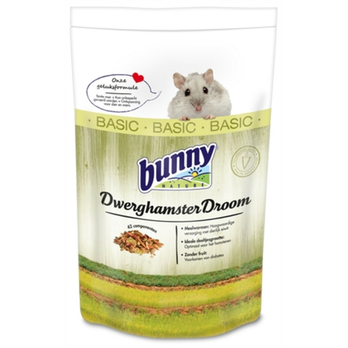 Bunny Nature - Dwarf Hamster Dream Basic - Hamster Food - 600g