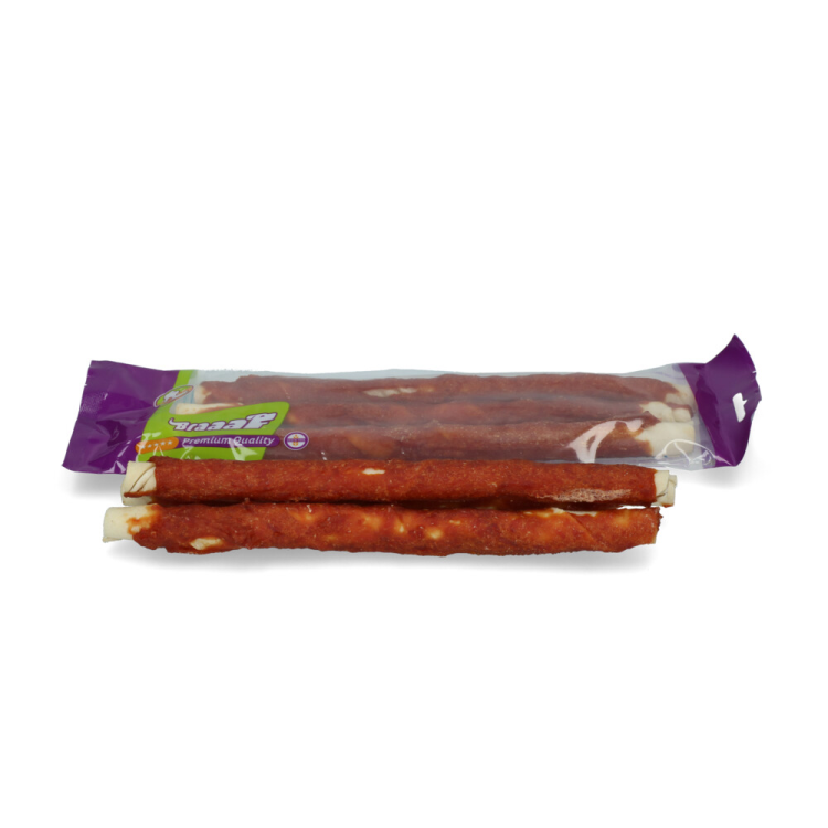 Braaaf - Twister Duck - Hundesnack - 3 Sticks