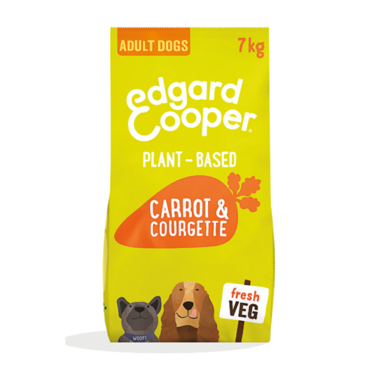 Edgard & Cooper - Vegetable - Dog Food - Carrot & Zucchini - 7 kg