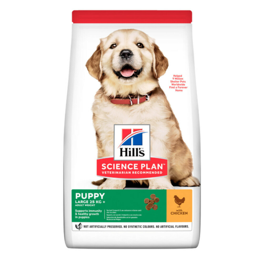 Hill's Canine - Science Plan - Hundefutter - Welpe - Groß - Huhn