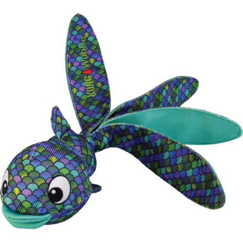 Kong - Wubba - Finz - Blau - Groß - 34 cm