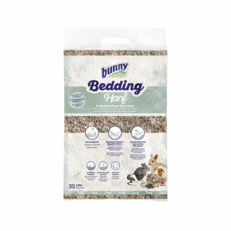 Bunny Nature - Bedding Hanf Hemp Litter - Ground Cover - 35L