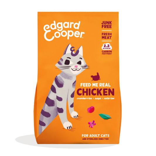 Edgard & Cooper - Kattenvoer - Droogvoer - Adult - Kip