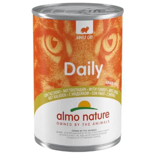 Almo Nature - Daily - Katzenfutter - Truthahn - 400g
