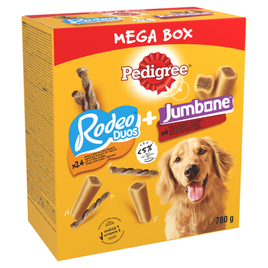 Pedigree - Rodeo Jumbone Megabox - Hundesnacks - 780g