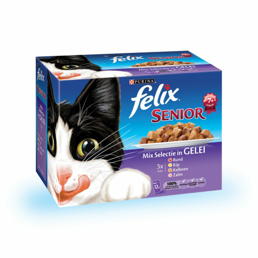 Felix - Senior Mix Selection in Gelee - 12x100g