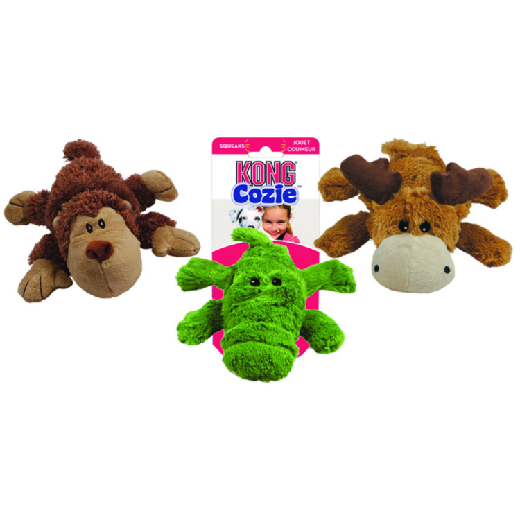 Kong - Cozies - Naturals - Small - 7 cm - 1 Stuk