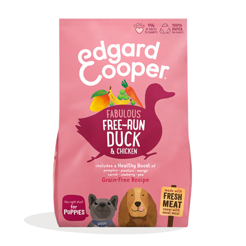 Edgard & Cooper - Dog food - Puppy - Free-range chicken & free-range duck