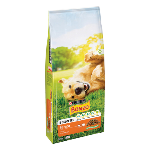 Bonzo - Senior Trockenfutter Huhn & Gemüse - 15kg