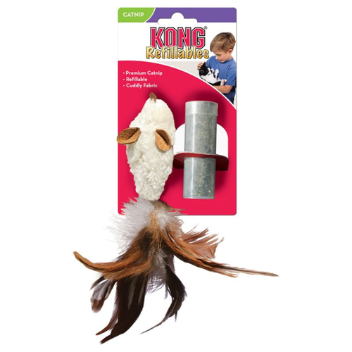 Kong - Catnip Mouse Refillable - 20cm