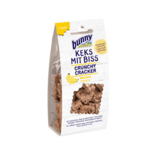 Bunny Nature - Crunchy Cracker Banaan - Knaagdierensnacks - 50g