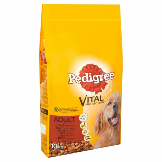 Pedigree - Vital Dry Adult Beef - Hundefutter - 10kg