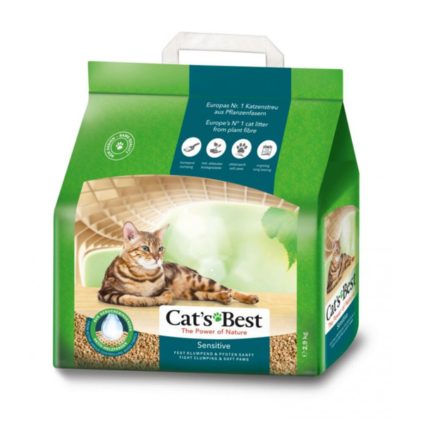 Cat's Best - Sensitive - Kattenbakvulling - 8L