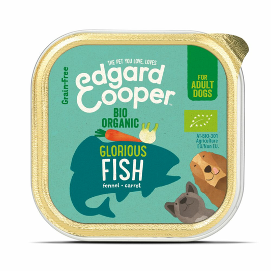Edgard & Cooper - Kuipje - Vers Vlees - Bio - Vis - 100g
